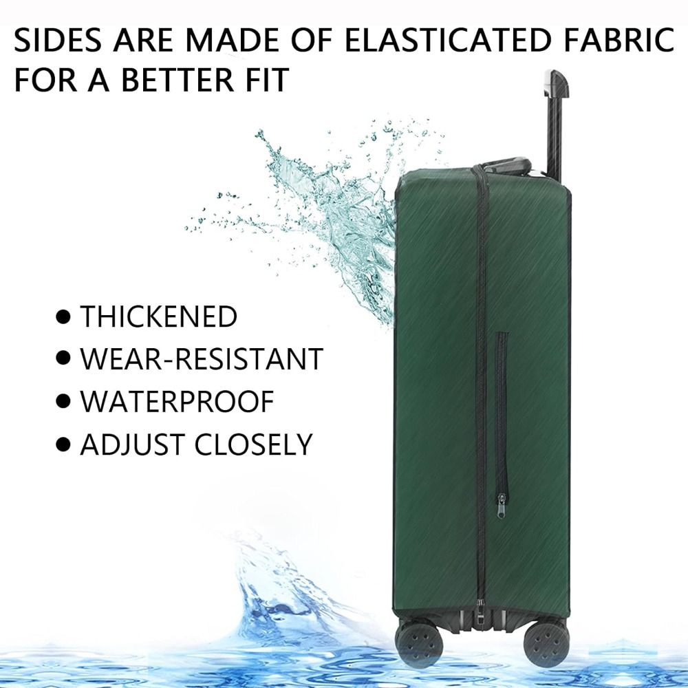 Luggage Protective Cover Transparent - Nova Capa Transparente de PVC para