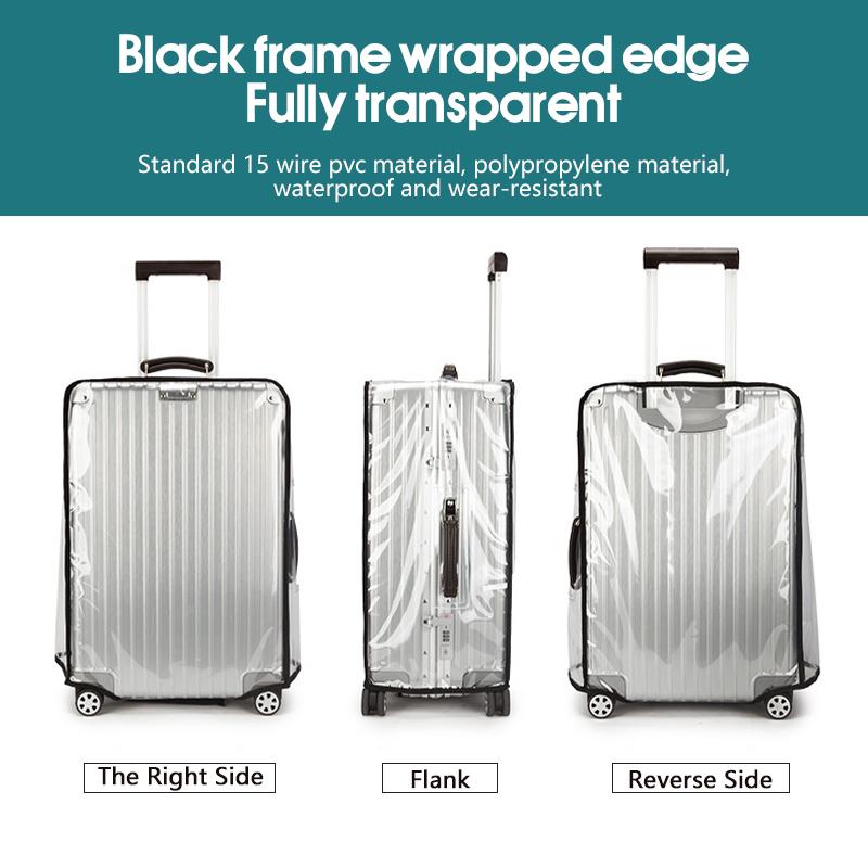 Luggage Protective Cover Transparent - Capa Transparente para Bagagem 2027, Impermeável