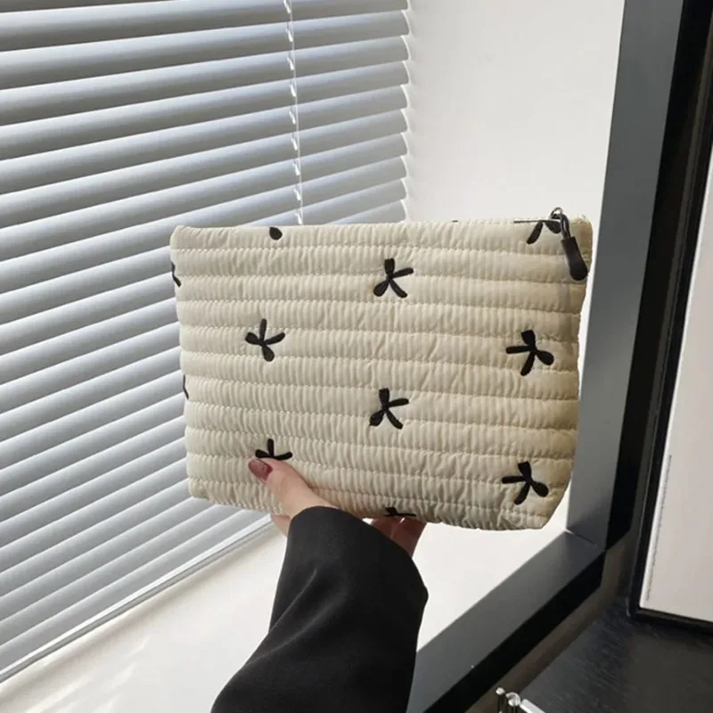 Cosmetic Bags - Bolsa de Maquiagem Fofa com Zíper,