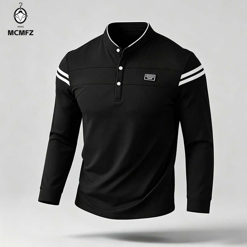Handbags - Camisa Polo Masculina Urbana de Manga