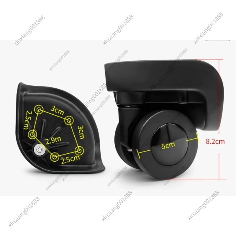 Silent Replacement Luggage Wheels - Rodas de Substituição para Malas DISSONA,