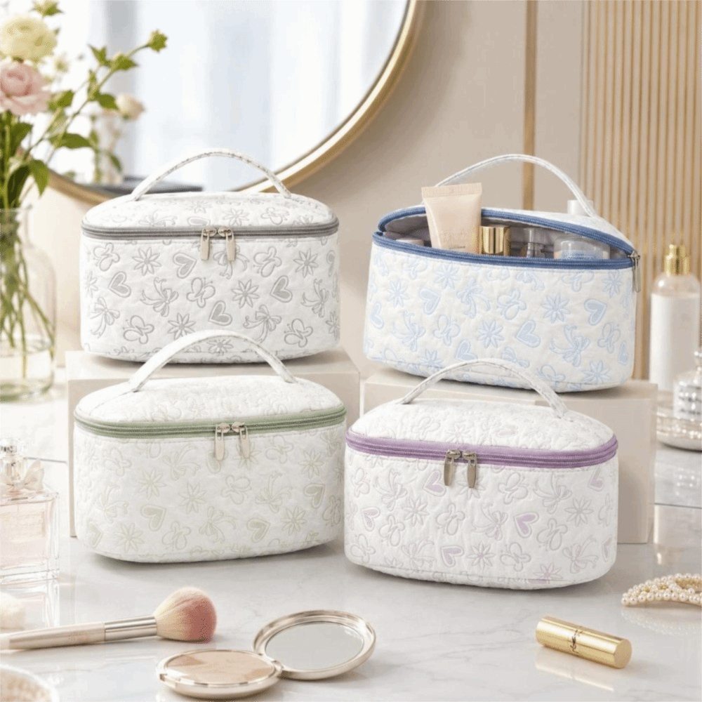 Nova bolsa de maquiagem de gra - Cosmetic Bags avaliação e preço