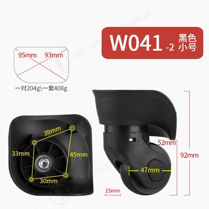 Rodas de substituição universa - Silent Replacement Luggage Wheels avaliação e preço