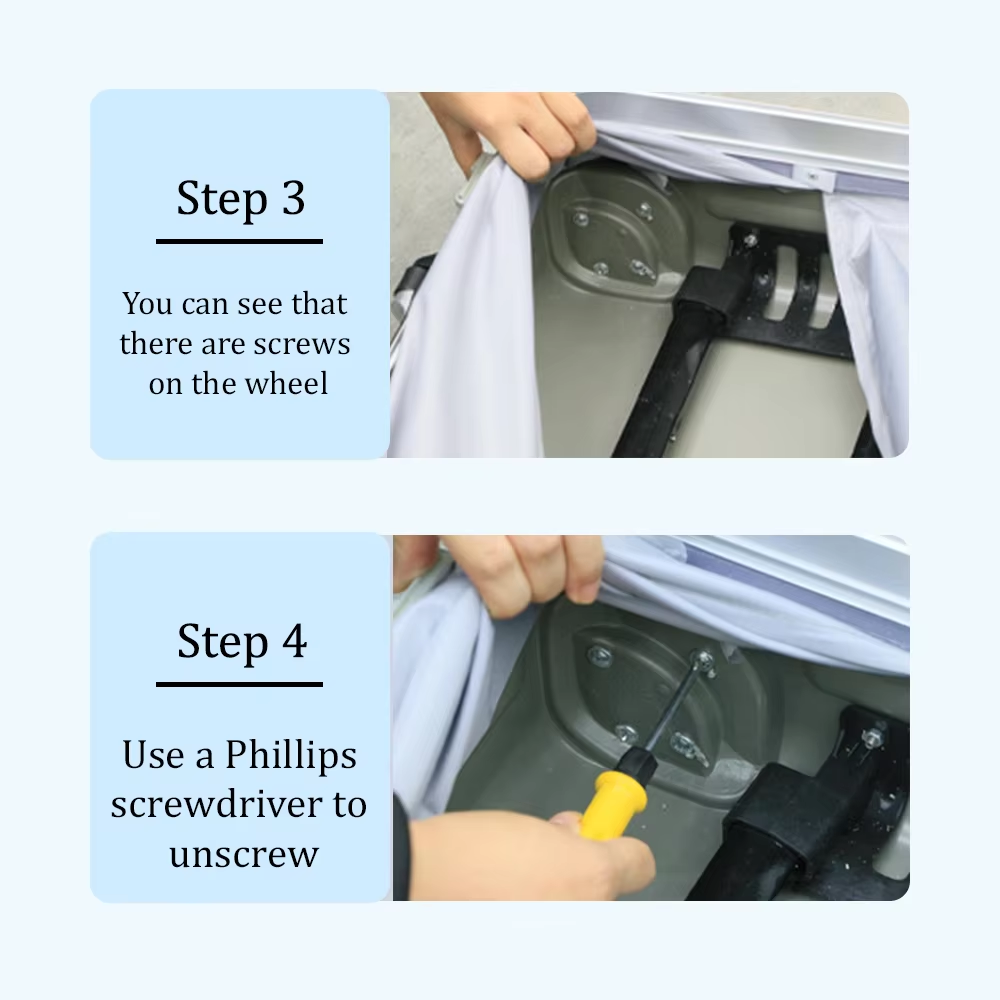Rodas de Reposição para Malas  - Silent Replacement Luggage Wheels avaliação e preço