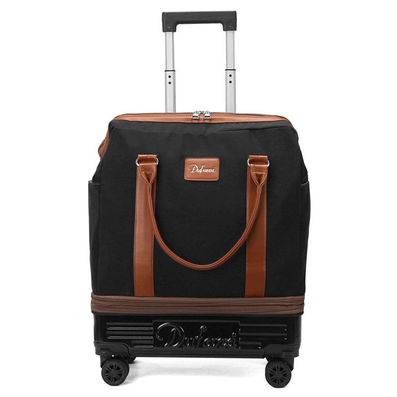 Mala de Viagem com Rodas e Alç - Foldable Rolling Luggage Bag avaliação e preço