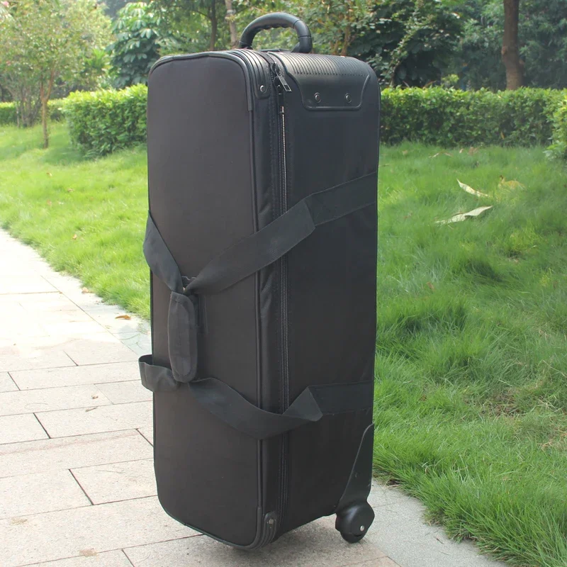 Lâmpadas fotográficas armazena - Foldable Rolling Luggage Bag avaliação e preço