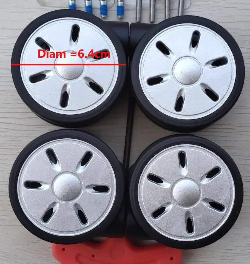Adequado para substituição de  - Silent Replacement Luggage Wheels avaliação e preço