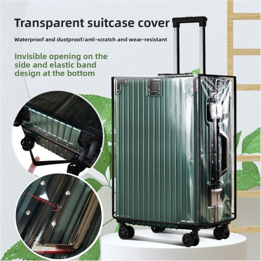 Capa Protetora de Bagagem Tran - Waterproof Suitcase Cover Protector avaliação e preço