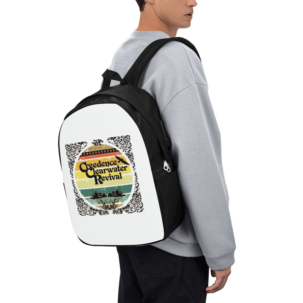 Mochila Creedence Clearwater R - Backpacks avaliação e preço