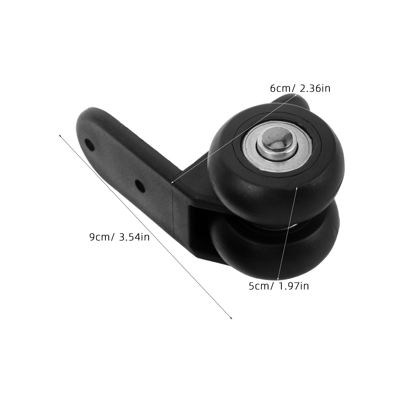 1 par de rodízios robustos par - Silent Replacement Luggage Wheels avaliação e preço