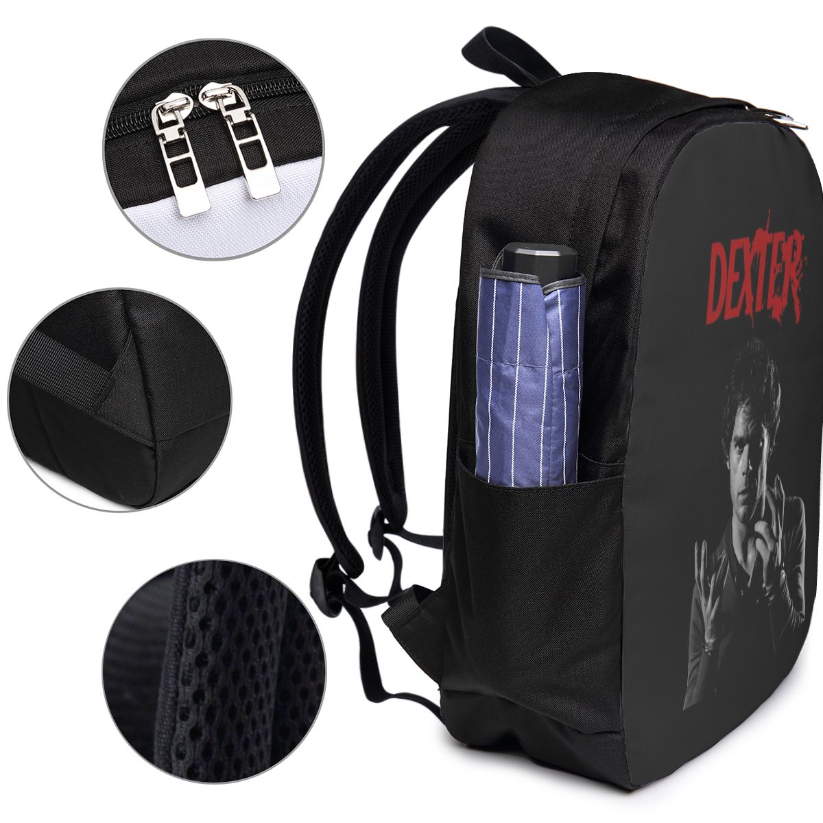 Mochila Dexter Morgan para via - Backpacks avaliação e preço