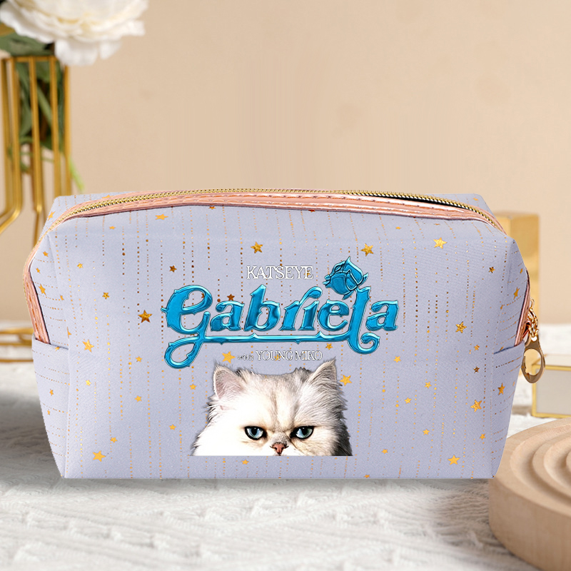 Moda k pop K-KATSEYE saco de m - Cosmetic Bags avaliação e preço